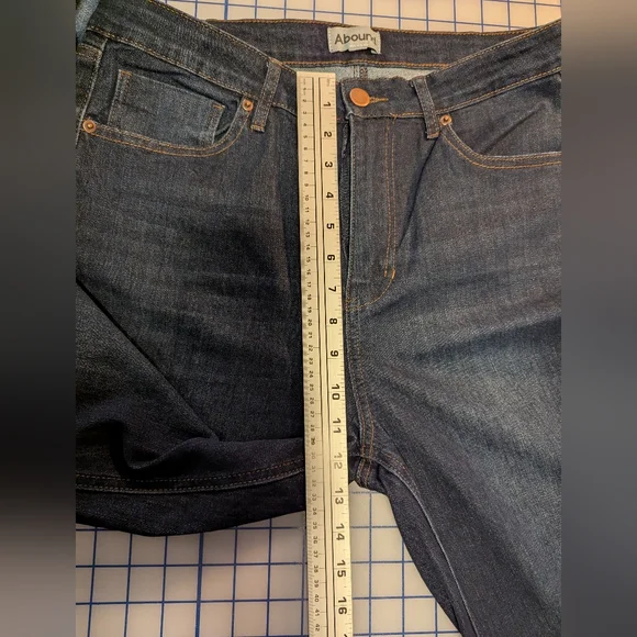 Women's Dark Blue Jeans - Picture 4 of 6